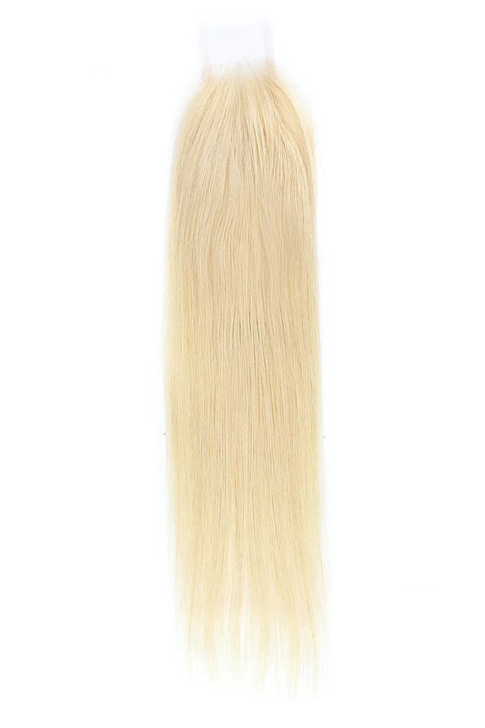 2x6 Blonde 613 Straight Swiss Lace Closure