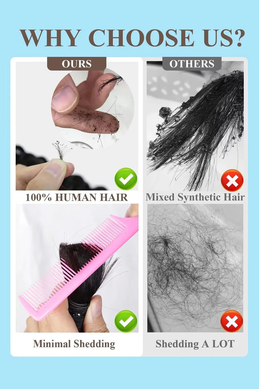 Single Drawn Spanish Curly Bulk Hair Extensions for Braiding