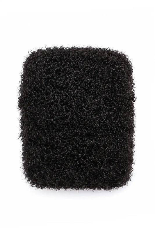 Afro Kinky Bulk Hair for Dreadlocks Braiding Natural Black 50g Pack