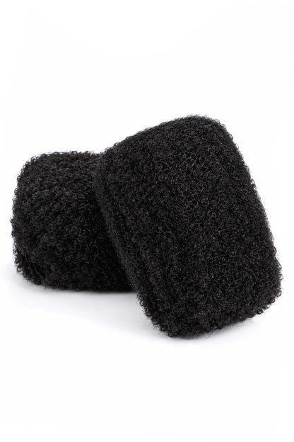 Afro Kinky Bulk Hair for Dreadlocks Braiding Natural Black 50g Pack