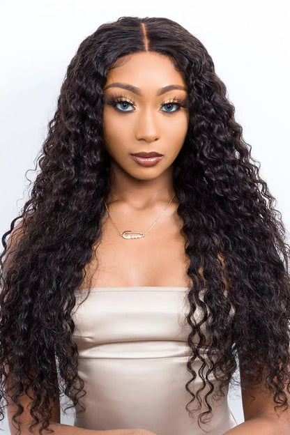 Brazilian Hair Bundle Deep Wave Natural Color 10A