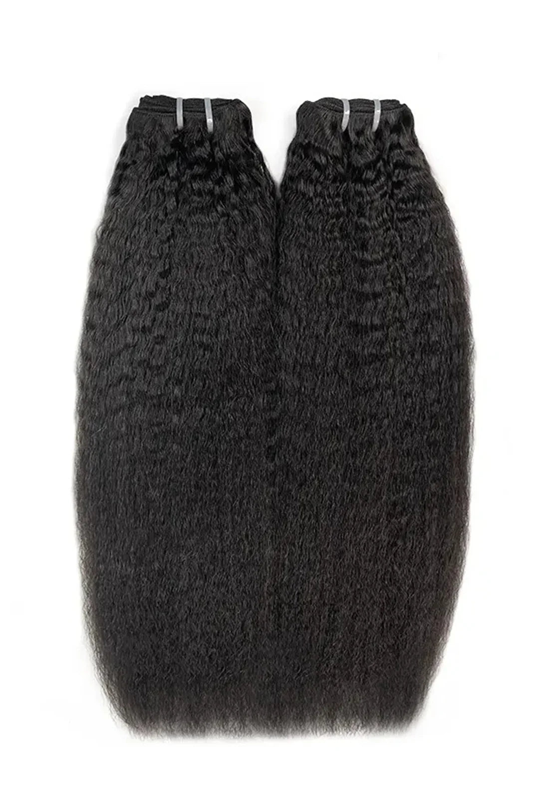 Cambodian Virgin Hair Bundle Kinky Straight Natural Color 12A 20% Density