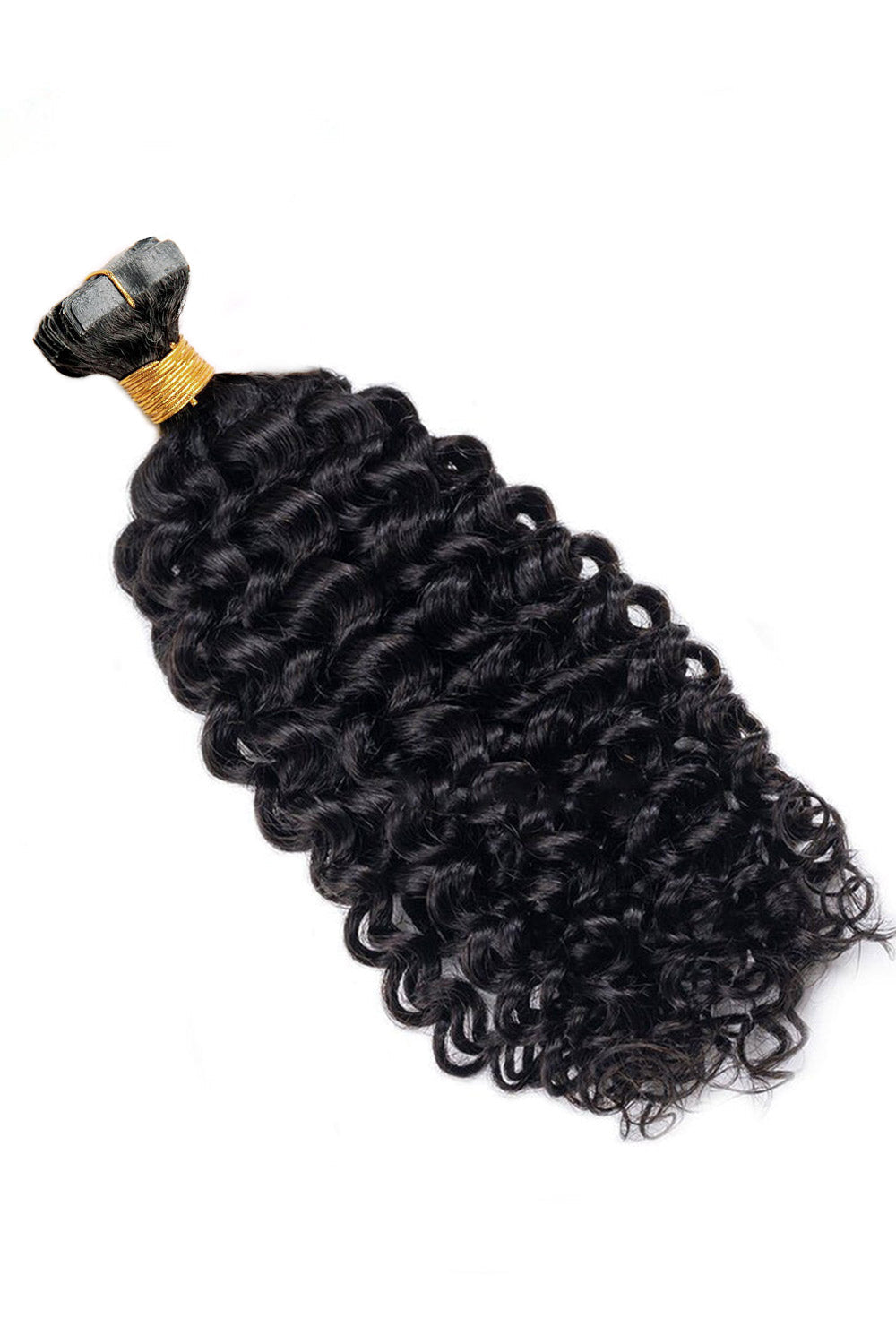 Curly Tape-in Hair Extensions for Black Hair Invisible Seamless