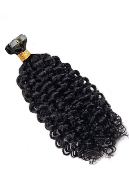 Curly Tape-in Hair Extensions for Black Hair Invisible Seamless