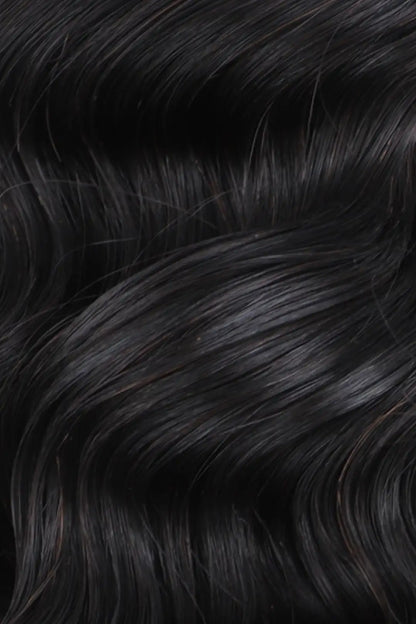 Cambodian Virgin Hair Bundle Loose Wave Natural Color 12A 50% Density