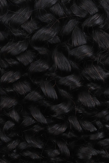 Genius Weft Hair Extensions Water Wave Black Virgin Hair