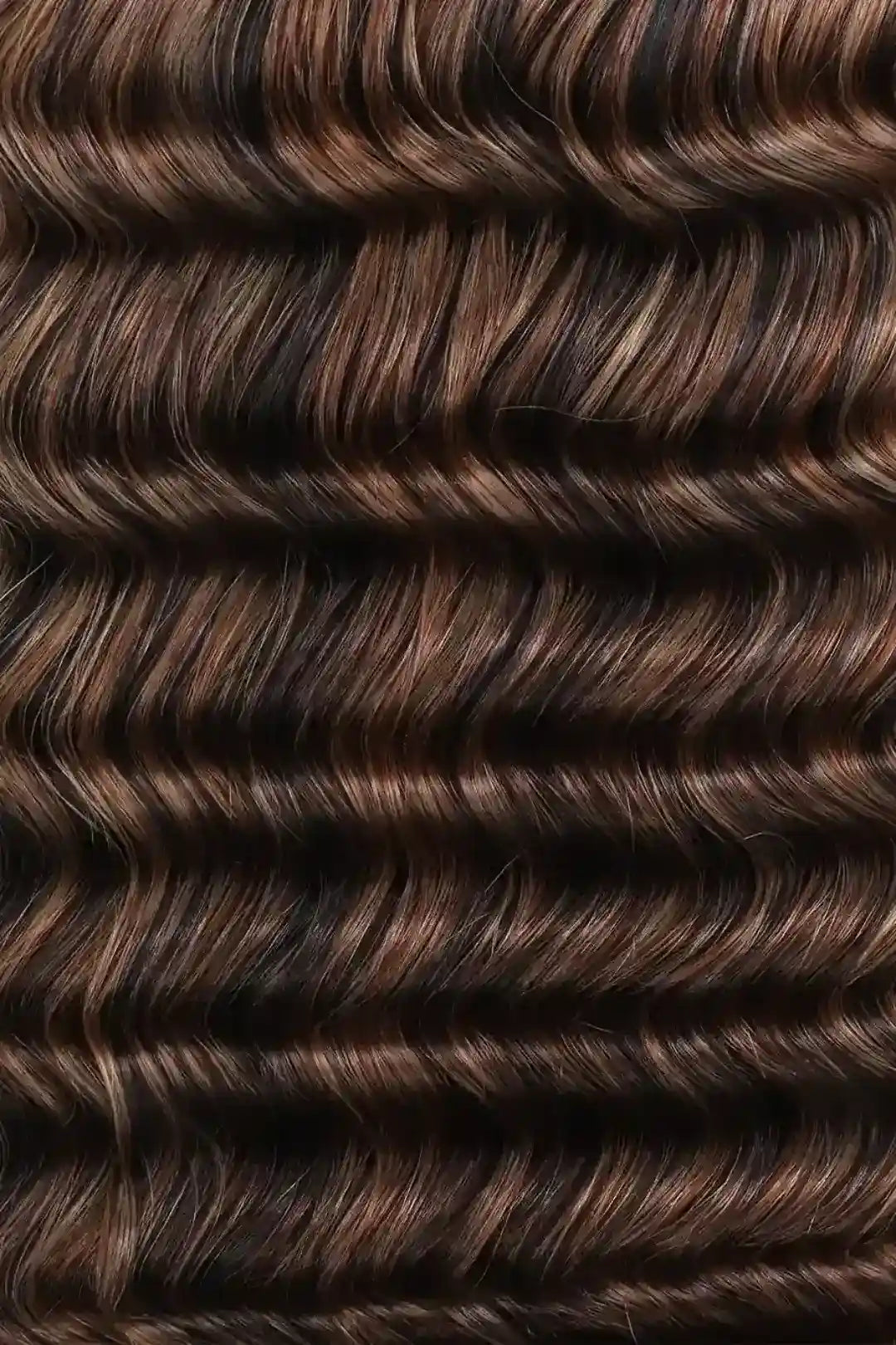 Double Drawn Highlight Blend #4/27/30 Deep Wave Feather Crochet Human Hair