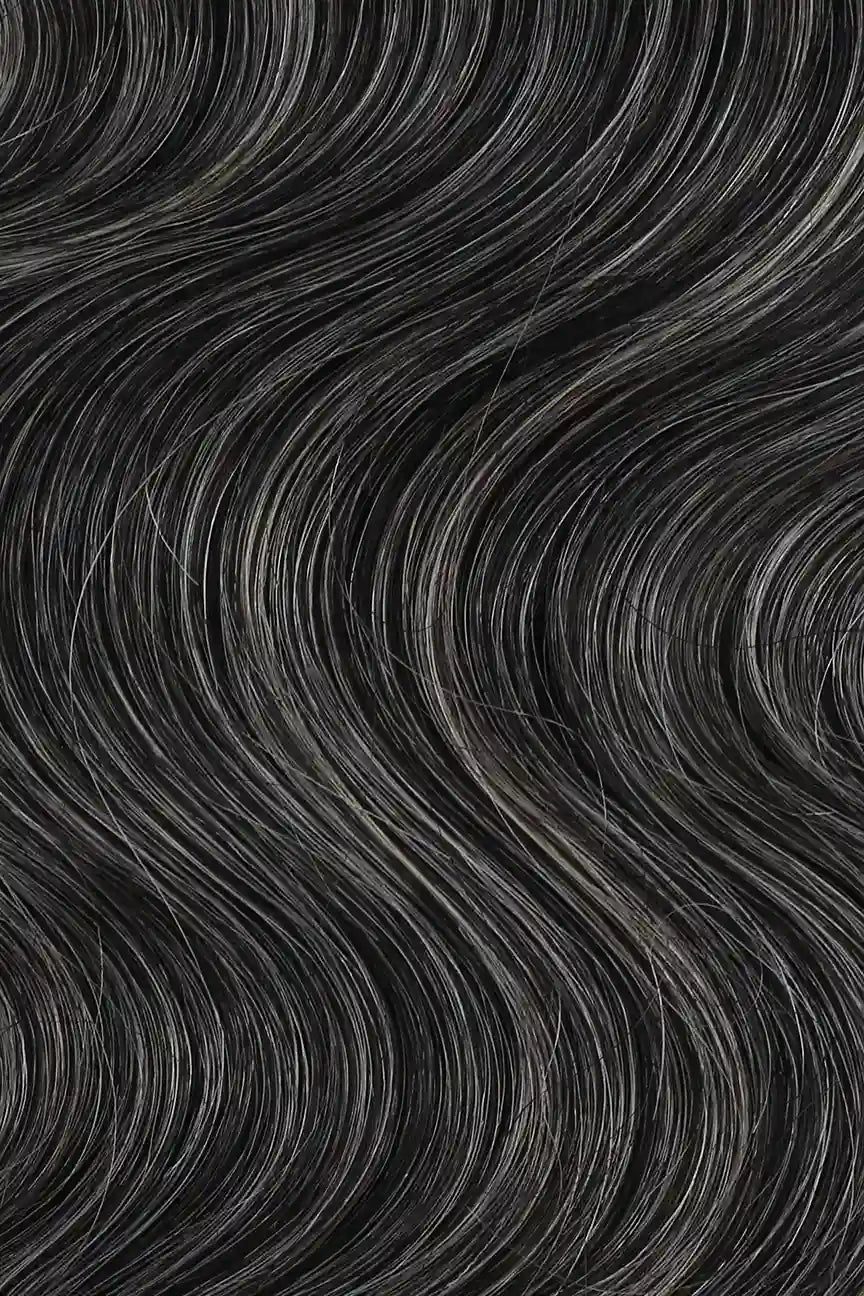 Natural Grey Hair Salt And Pepper Cambodia Virgin Human Hair Bundles