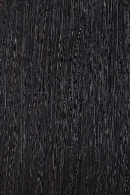 Single Drawn Straight Bulk Hair For Braiding Natural Black