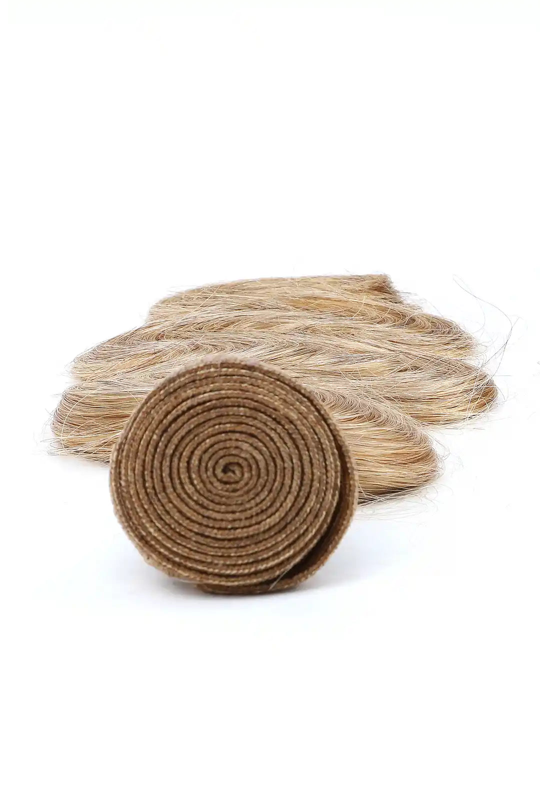 #27 Honey Blonde Brazilian Virgin Hair Bundles Sew in Extensions Body Wave