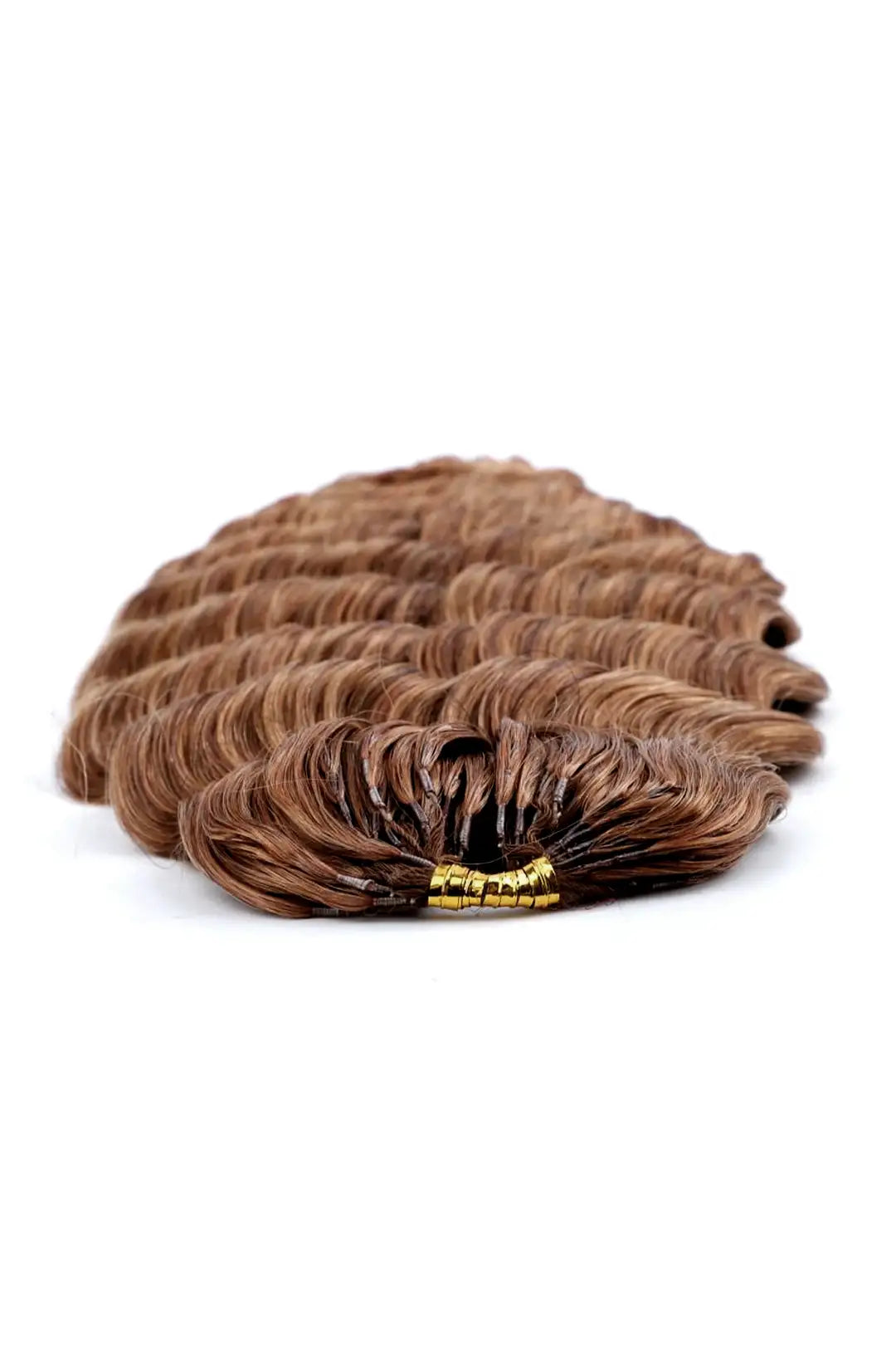 Auburn Brown #30 Deep Wave Feather Crochet Human Hair