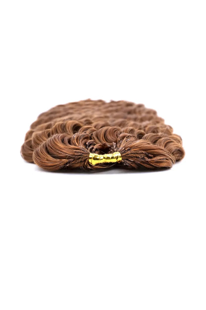 Auburn Brown #30 Water Wave Feather Crochet Human Hair