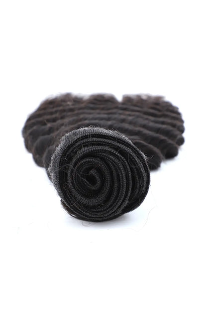 Brazilian Hair Bundle Deep Wave Natural Color 10A