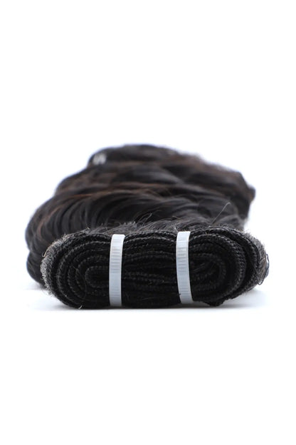 Cambodian Virgin Hair Bundle Loose Wave Natural Color 12A 50% Density