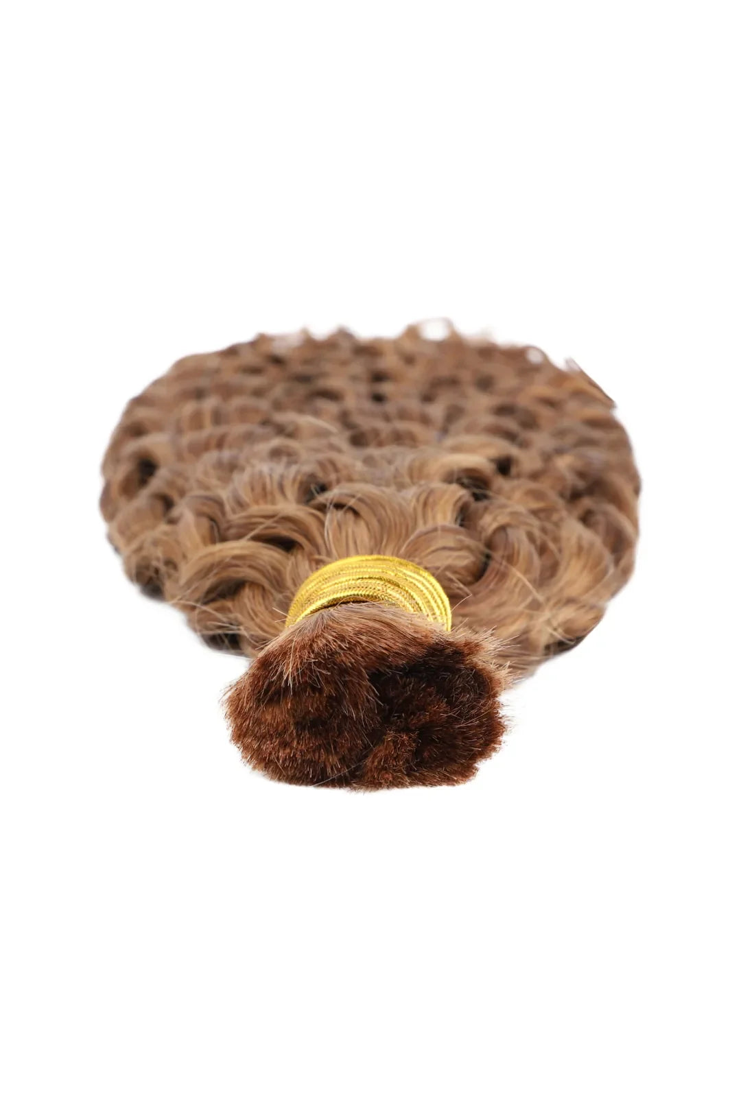 Double Drawn Light Auburn #30a Color Water Wave Bulk Hair