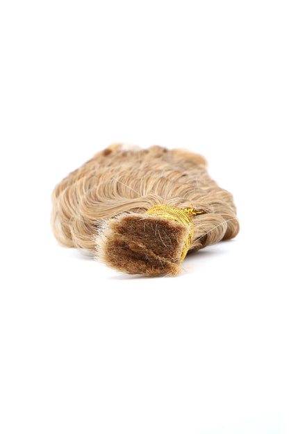 Double Drawn Medium Blonde Bulk Hair For Braiding Loose Deep Wave