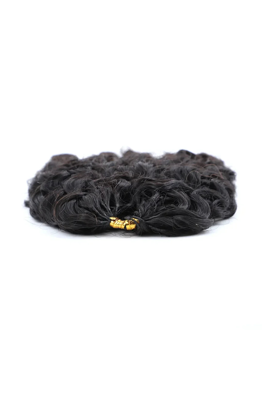 Double Drawn Feather Crochet Hair Extension Burmese Water Curly Human Hair