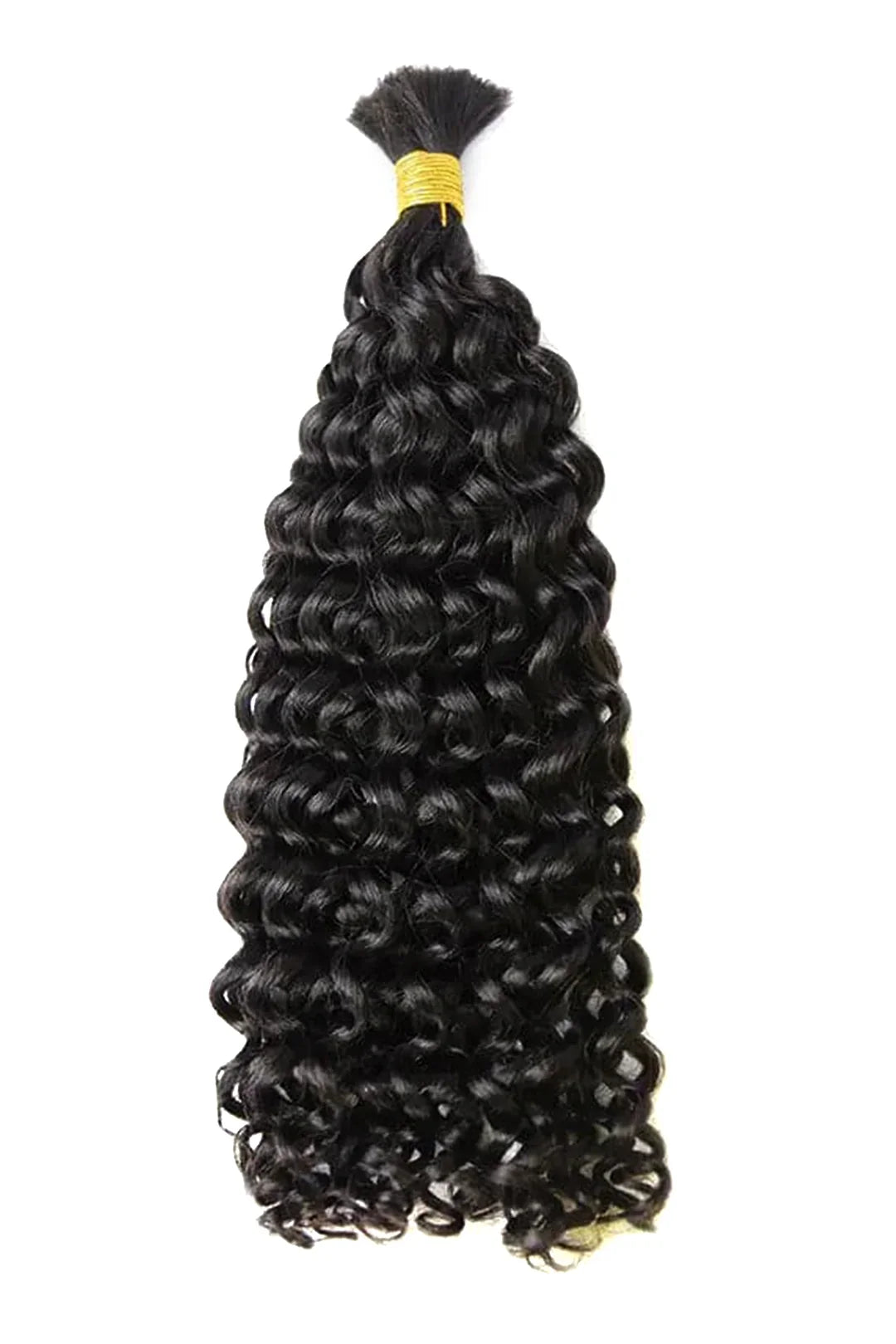 Single Drawn Spanish Curly Bulk Hair Extensions for Braiding