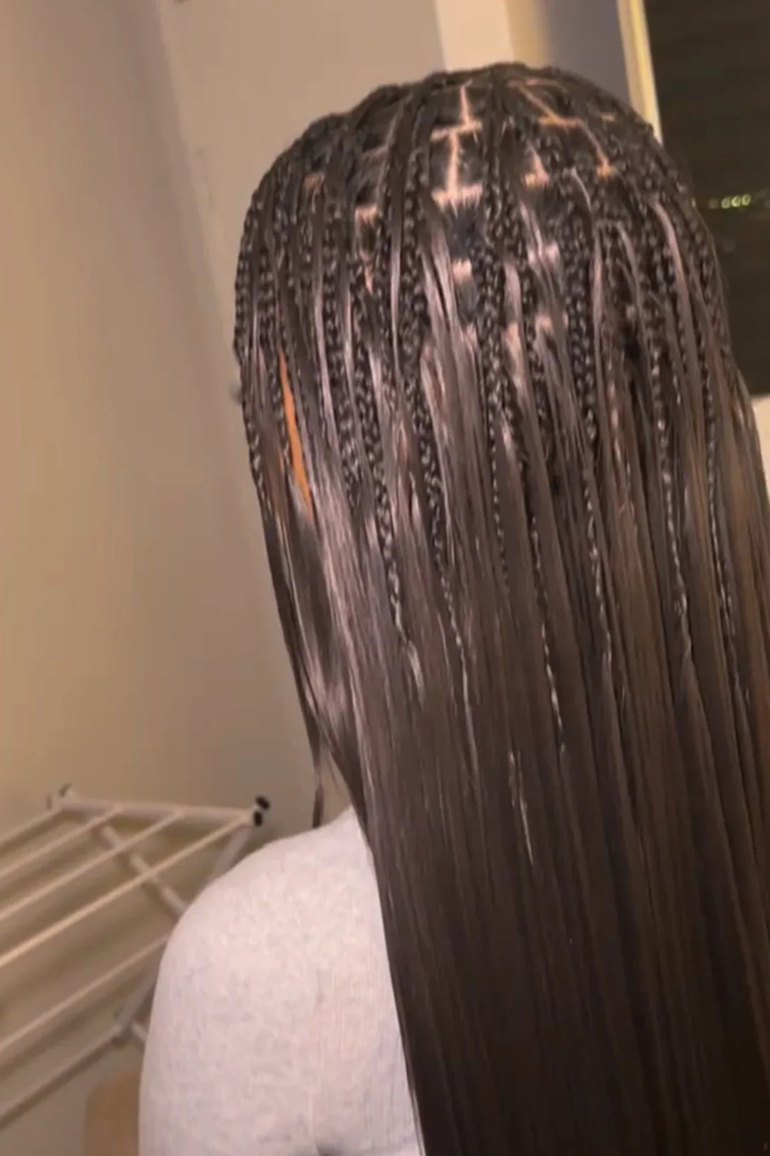 Double Drawn Straight Bulk Human Hair For Braiding