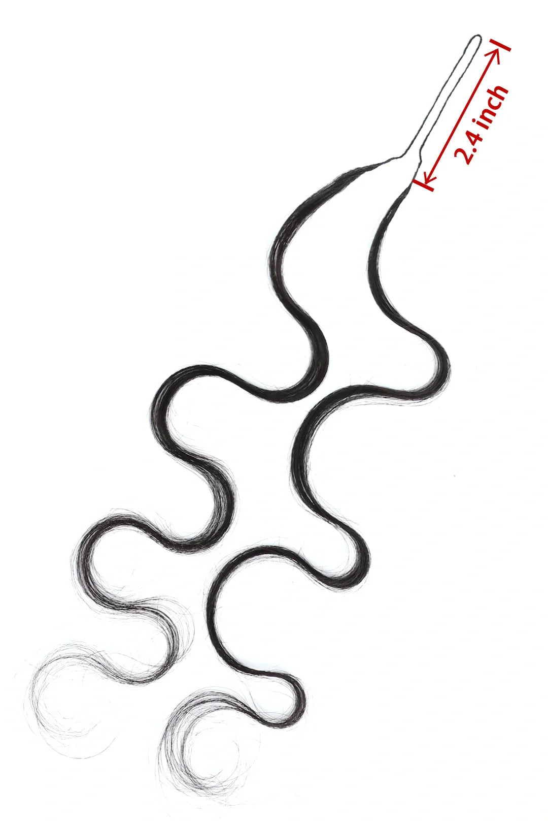 Double Drawn Braiding Feather Crochet Hair Body Wave