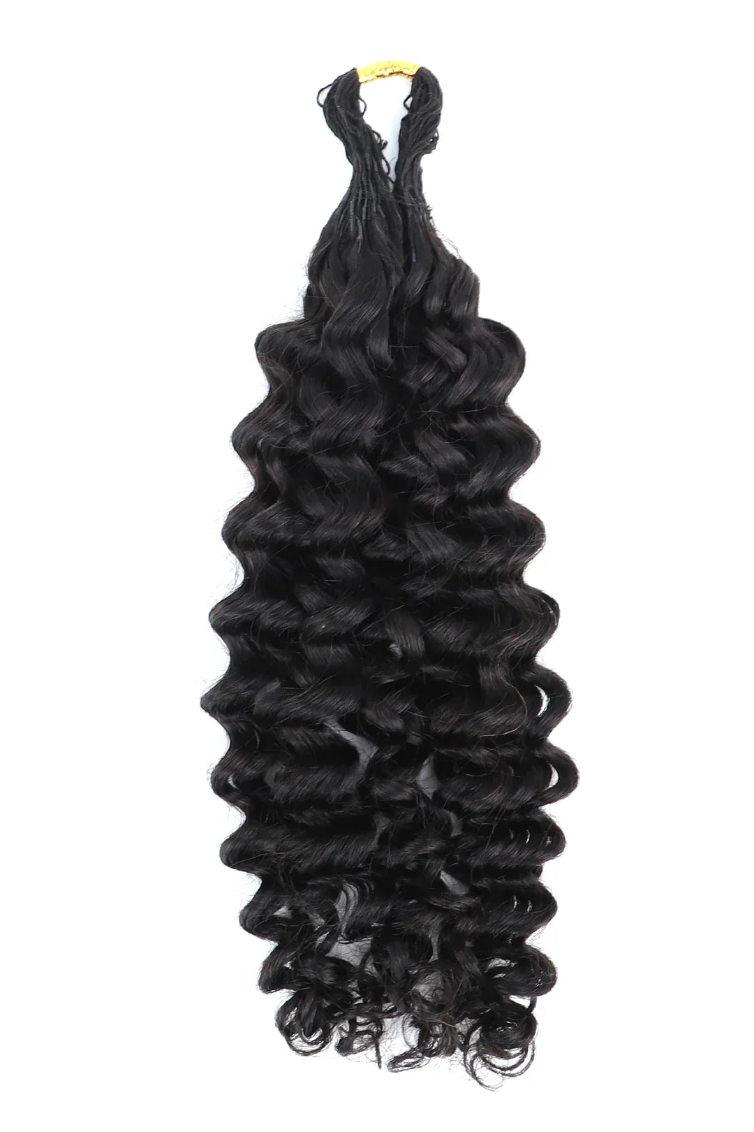 Double Drawn Braiding Feather Crochet Hair Spanish Curly