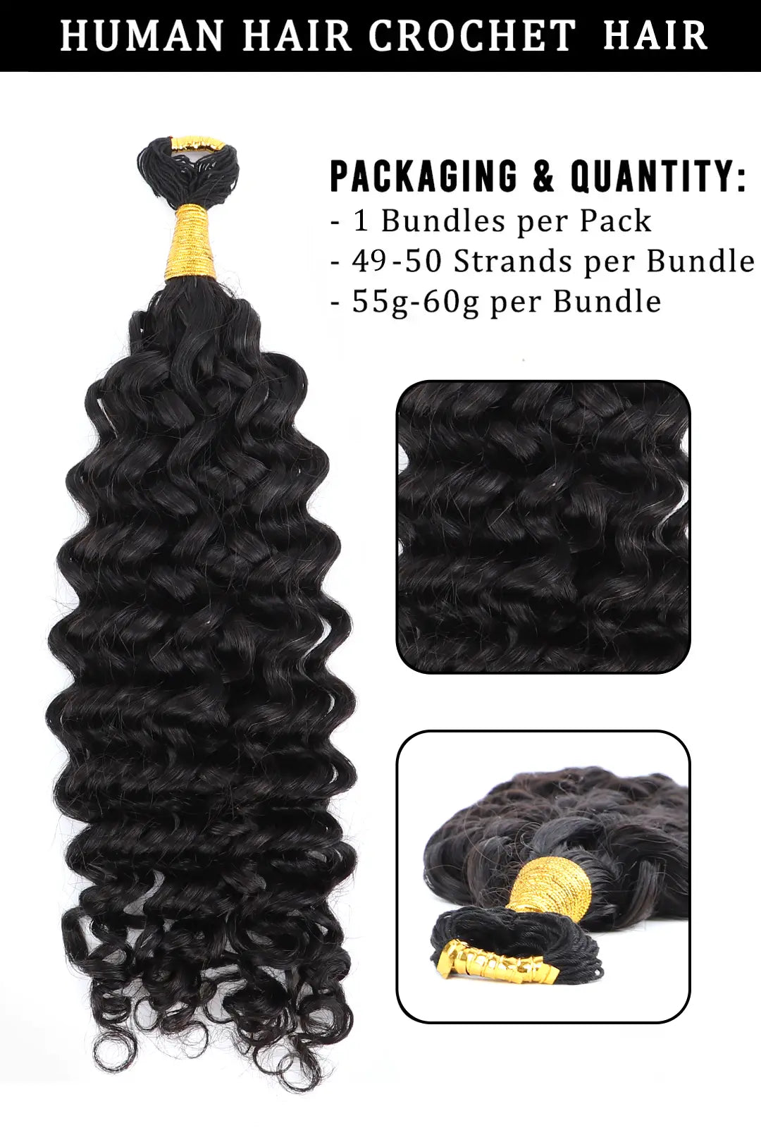 Double Drawn Braiding Feather Crochet Hair Spanish Curly