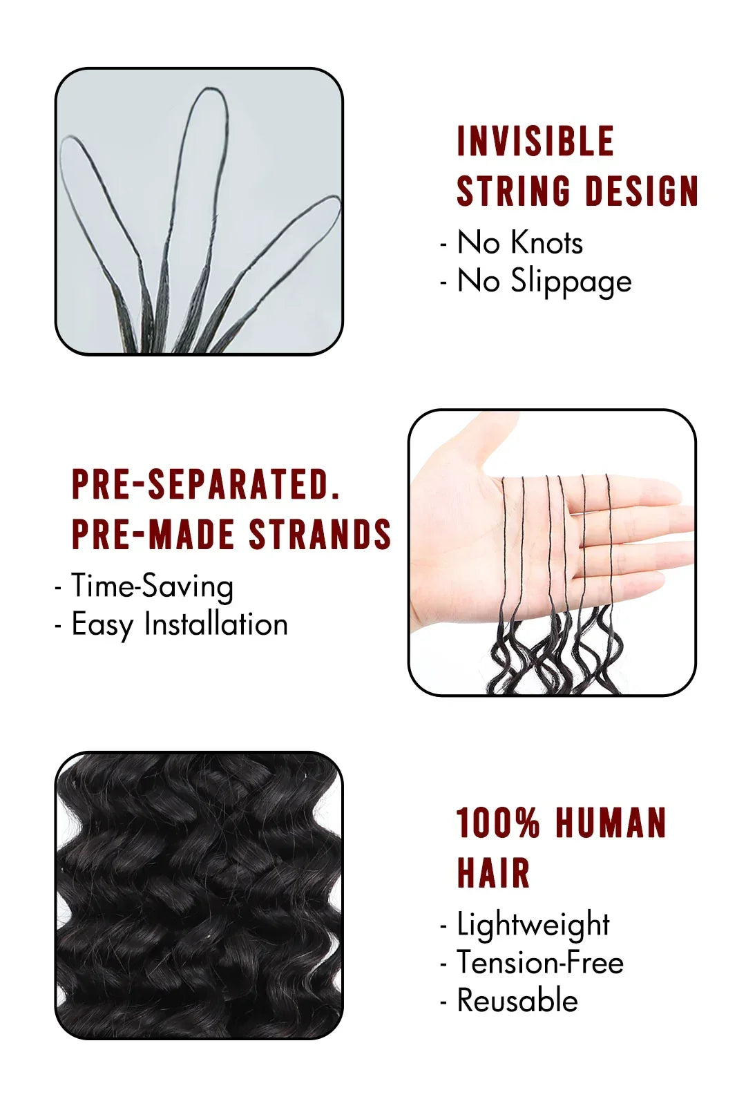 Double Drawn Braiding Feather Crochet Hair Spanish Curly