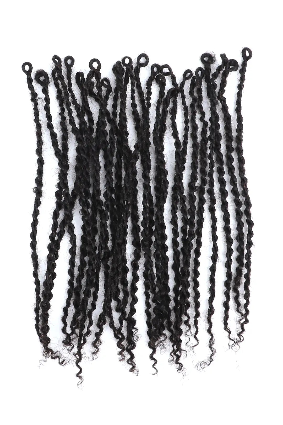 Goddess Senegalese Twists with Curly Ends Pre-looped Human Hair