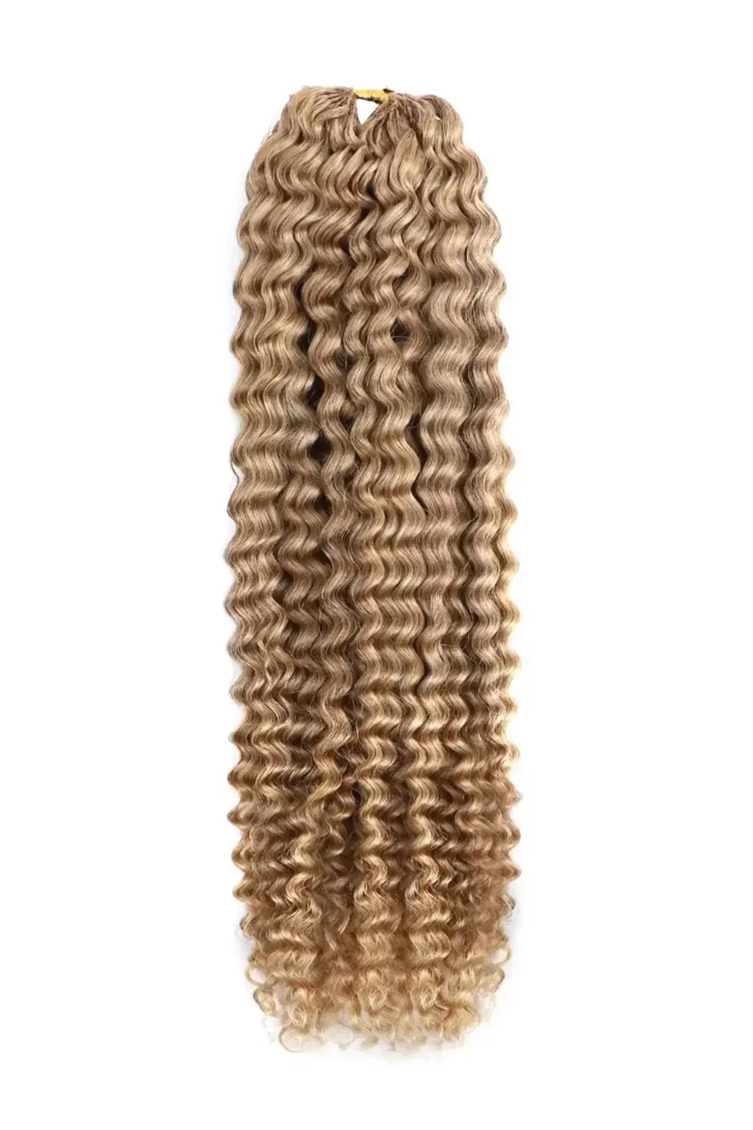 Honey Blonde #27 Water Wave Feather Crochet Human Hair