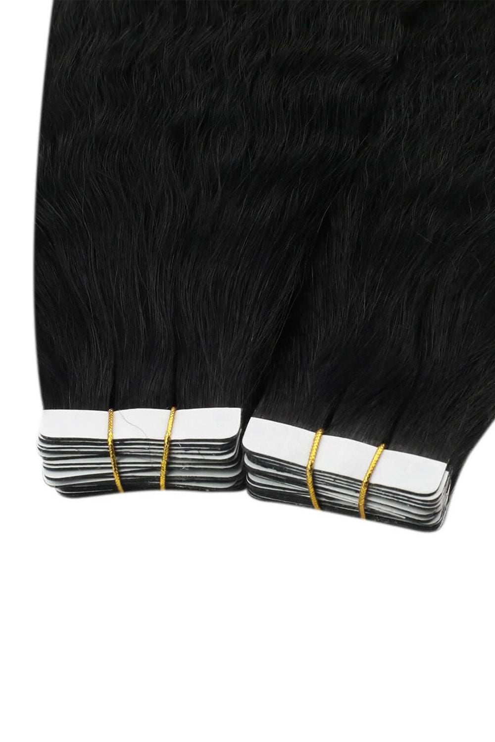 Invisible YaKi Tape In Hair Extensions For Black Fine Hair