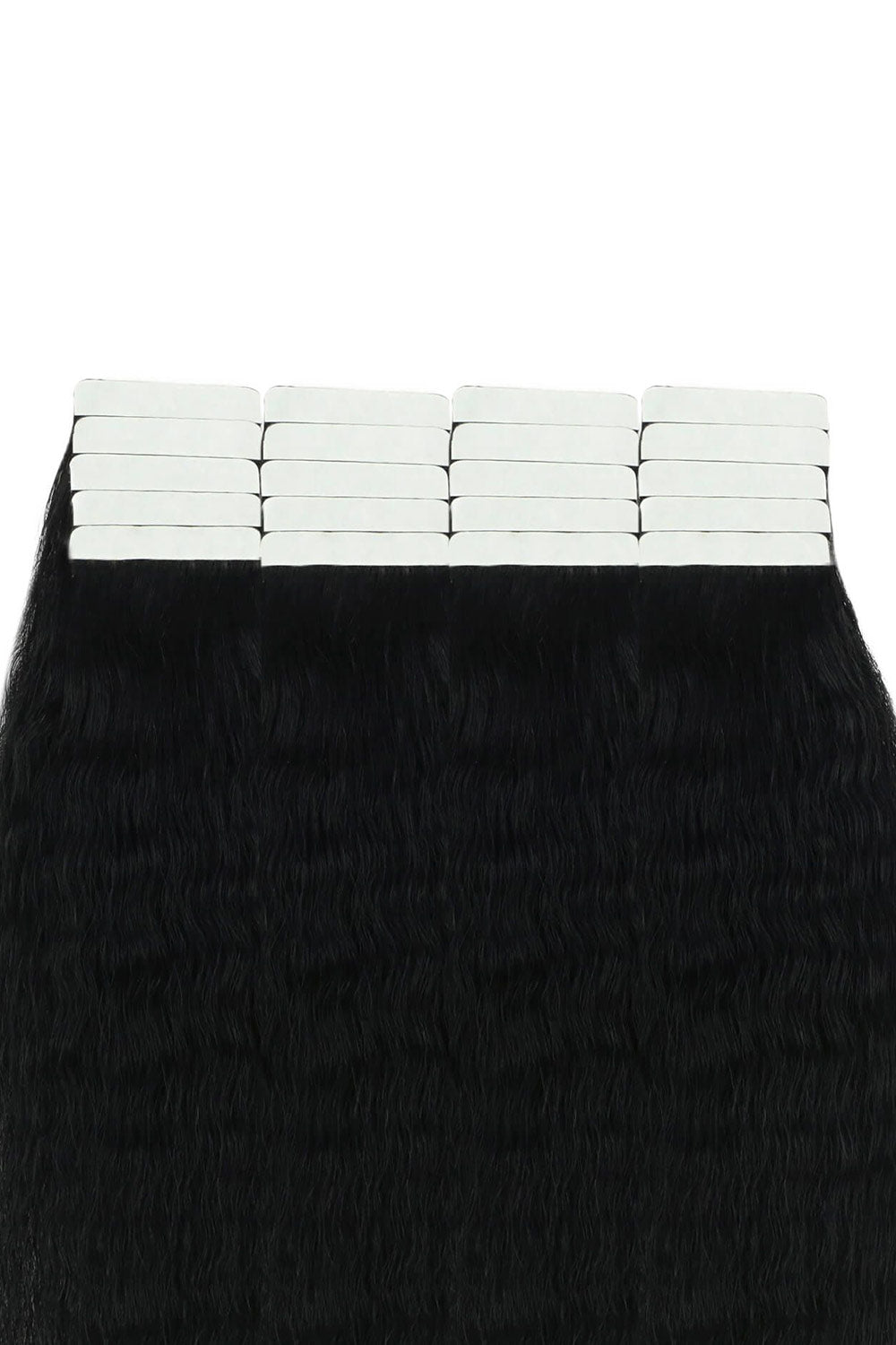 Invisible YaKi Tape In Hair Extensions For Black Fine Hair