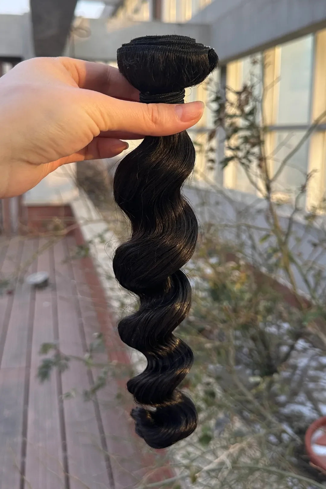 Brazilian Hair Bundle Loose Wave Natural Color 10A