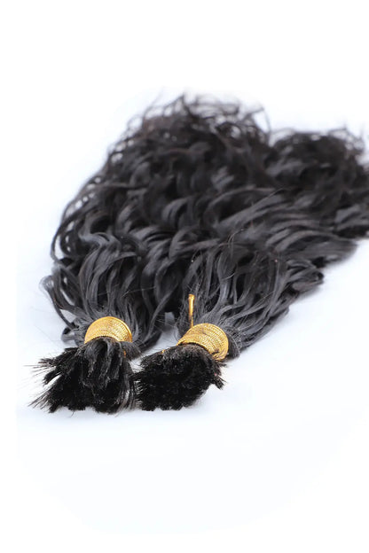 Pre-Divided Loose Wave Bulk Human Hair For Braiding Easy Split