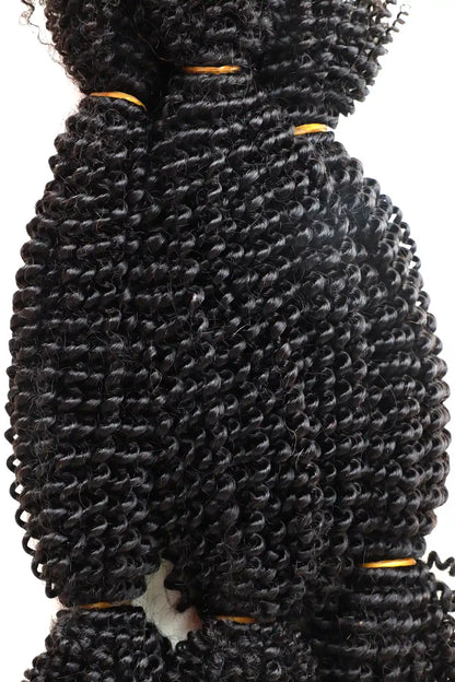 Springy Afro Twist Marley Hair Natural Black Human Hair