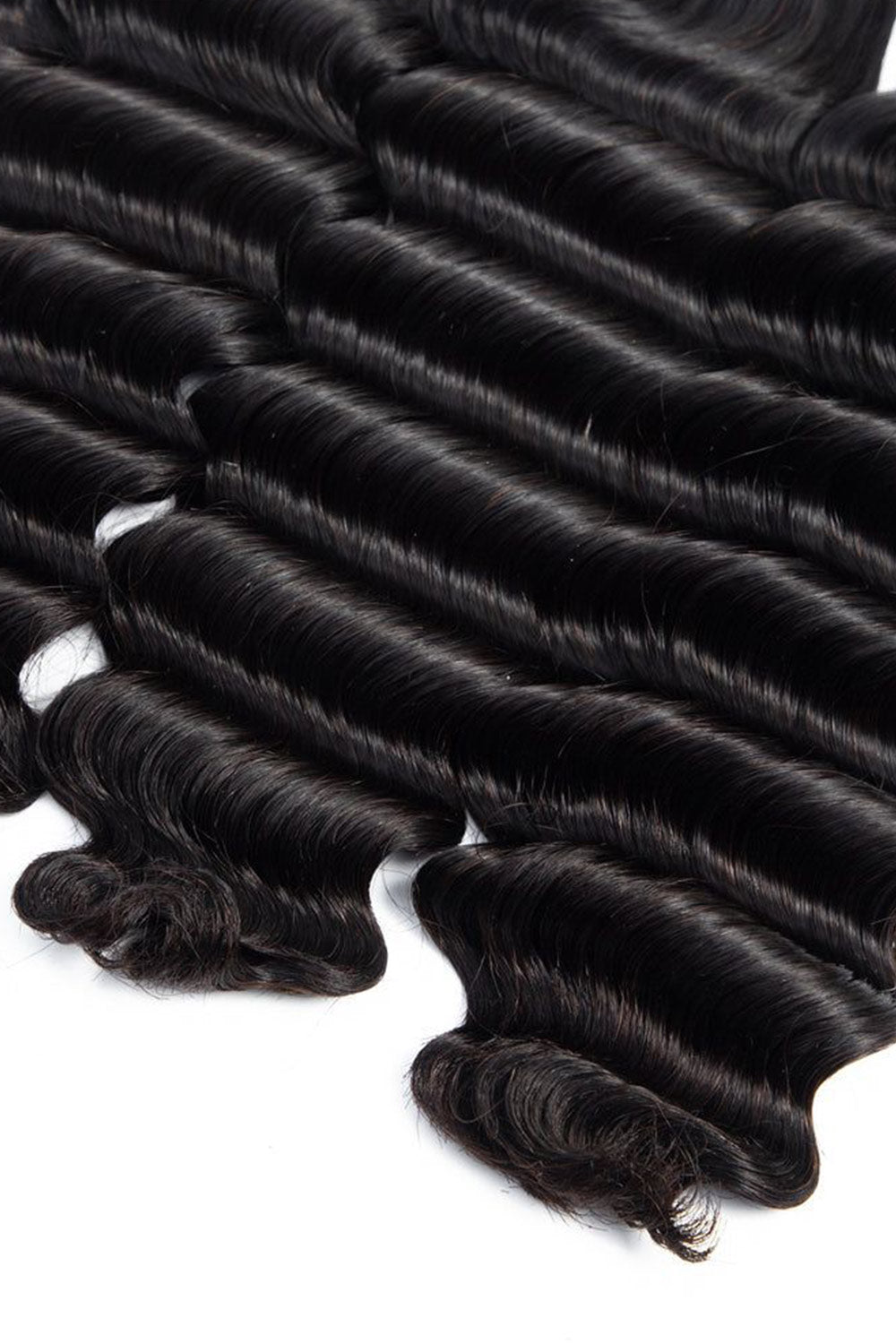 Tape in Hair Extensions for Black Hair Deep Wave 100% Human Hair