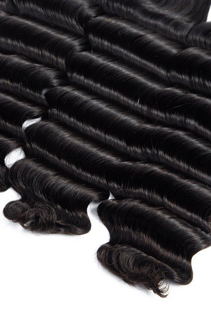Tape in Hair Extensions for Black Hair Deep Wave 100% Human Hair