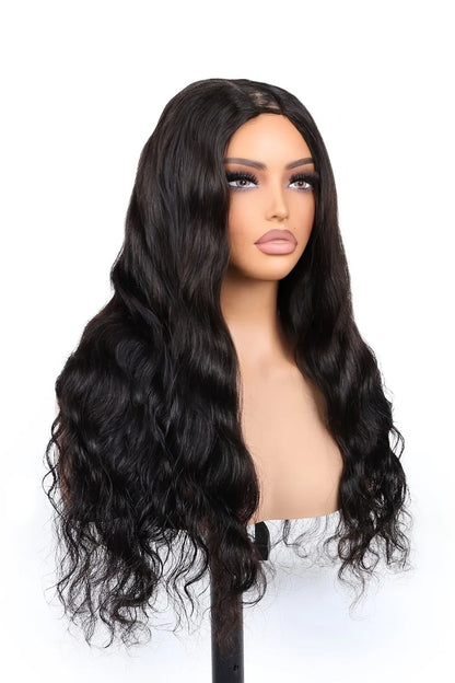 U Part Wig Human Hair Beginner Friendly