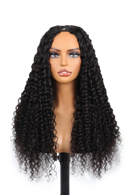 U Part Wig Human Hair Beginner Friendly