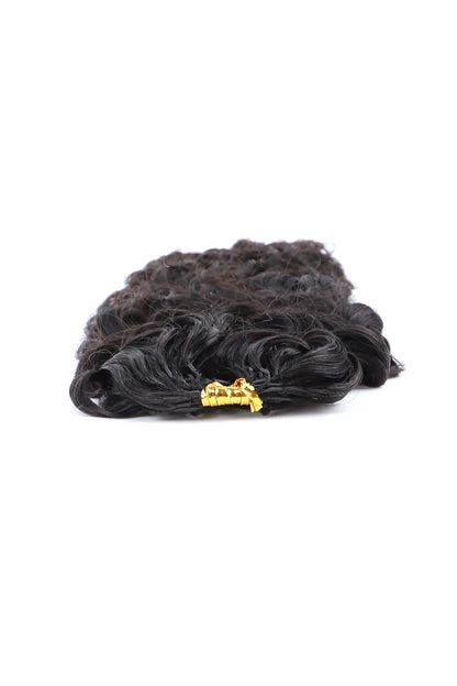 Water Deep Wave Feather Crochet Hair Extension Human Hair FE32 60g 1