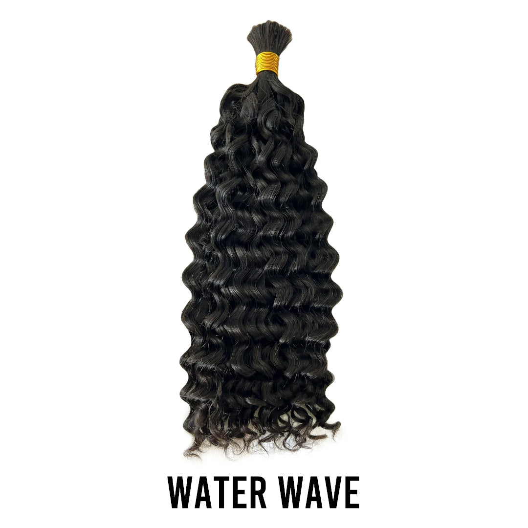 Yghairs Double Drawn Bulk Hair Deal: 16inch - 20inch Natural Color