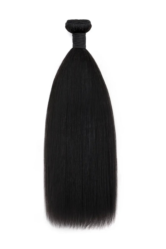 Brazilian Hair Bundle Yaki Natural Color 10A