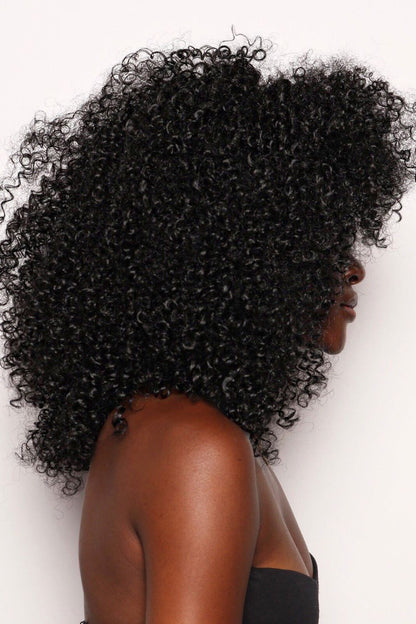 Micro Ring Human Hair Kinky Curly Coily Extensions For Black Hair